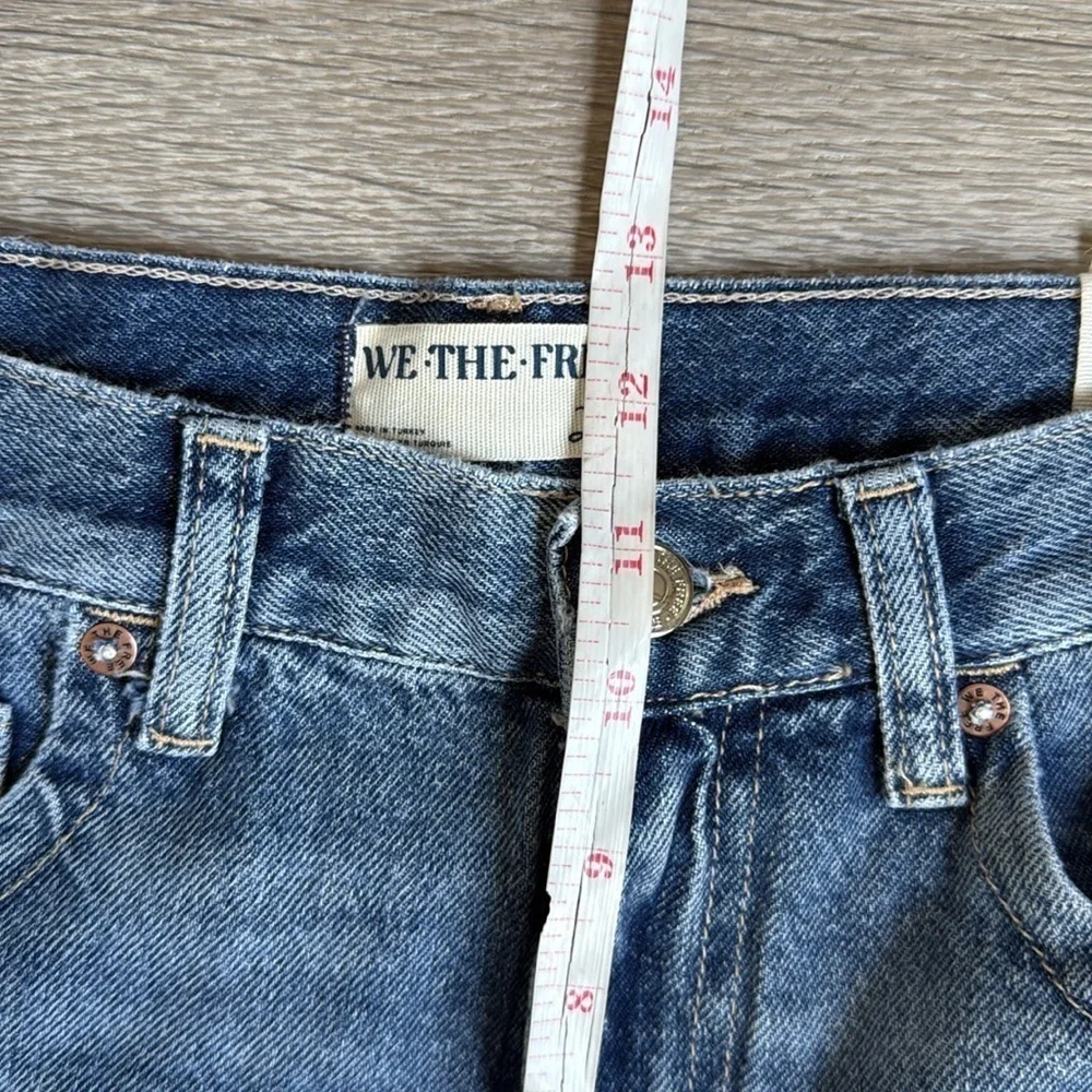 NEW Free People Ghost Town Long Short in Bodie Blue 27